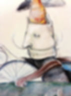 "REMEMBRANCE OF A FUTURE HOMEBOUND" (Detail)