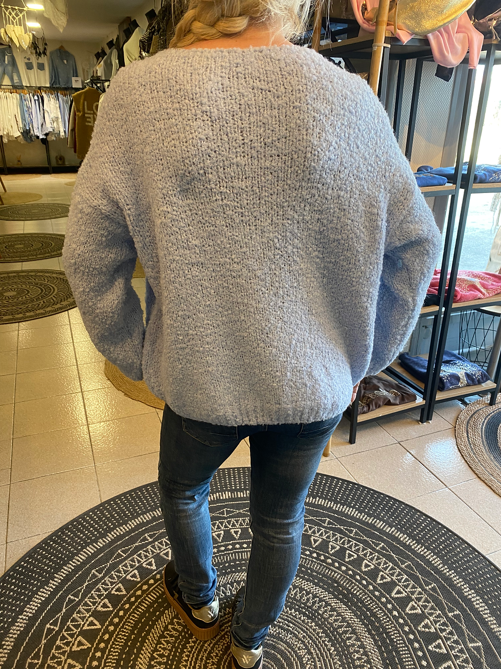 Miniature : Pull en bouclette avec étoile