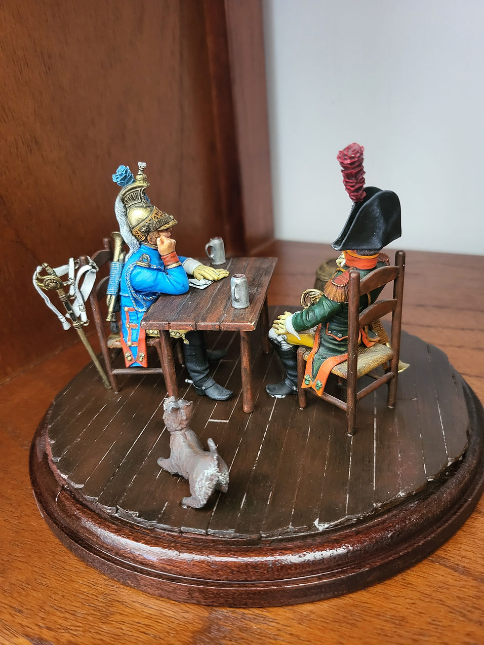From the Battlefields to the Tavern: A Dragon Trumpeter's Tale of Longing and Brotherhood