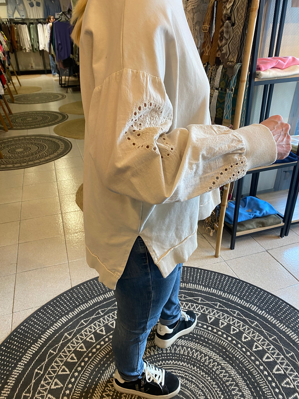 Miniature : Sweat avec coeur et broderie 