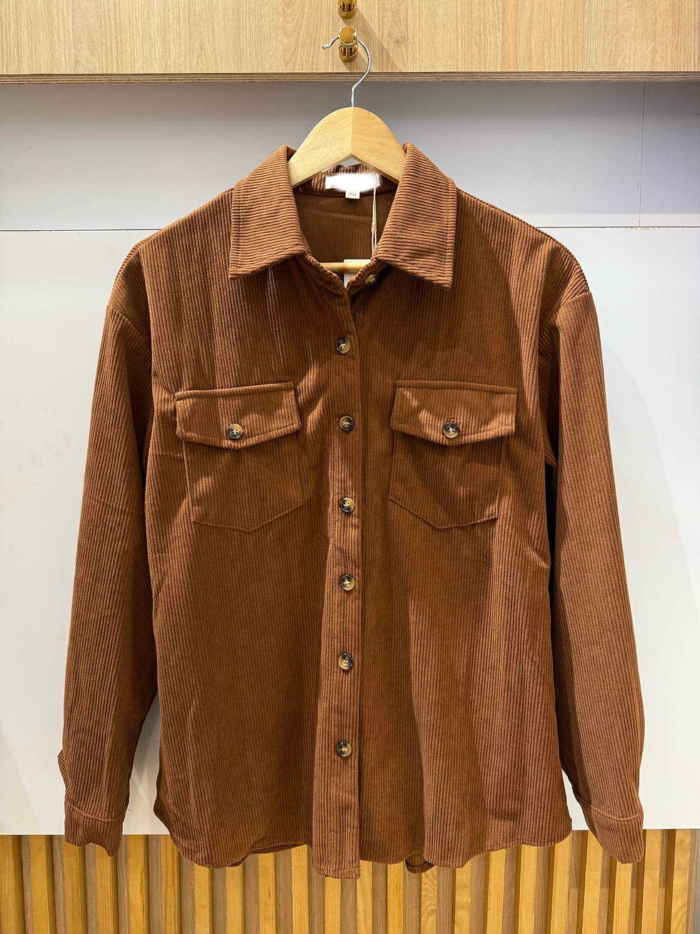 Miniature : Chemise en velours côtelé 