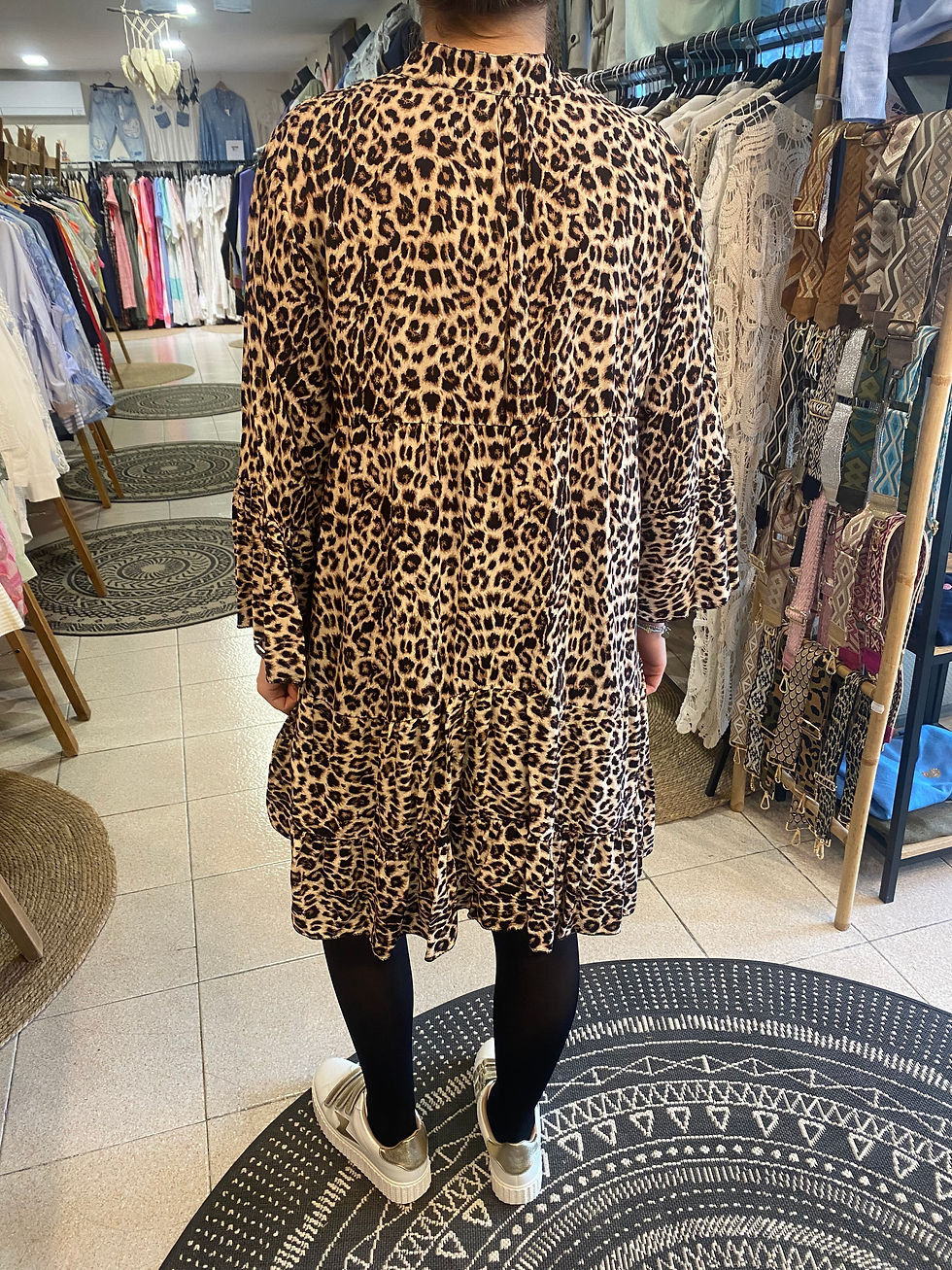 Miniature : Robe léopard 