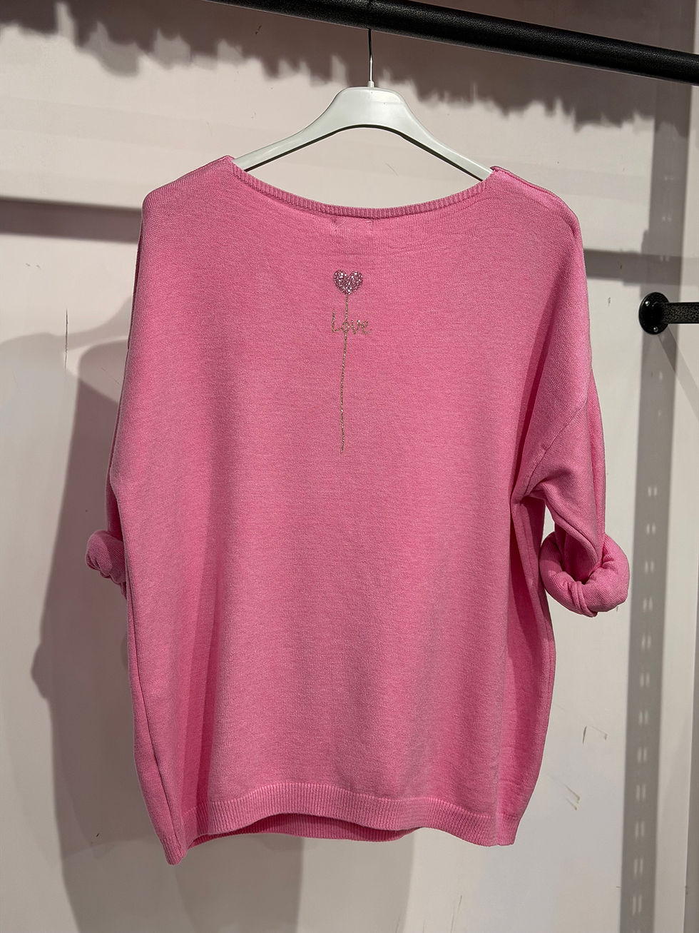 Miniature : Pull avec coeur devant et derrière  