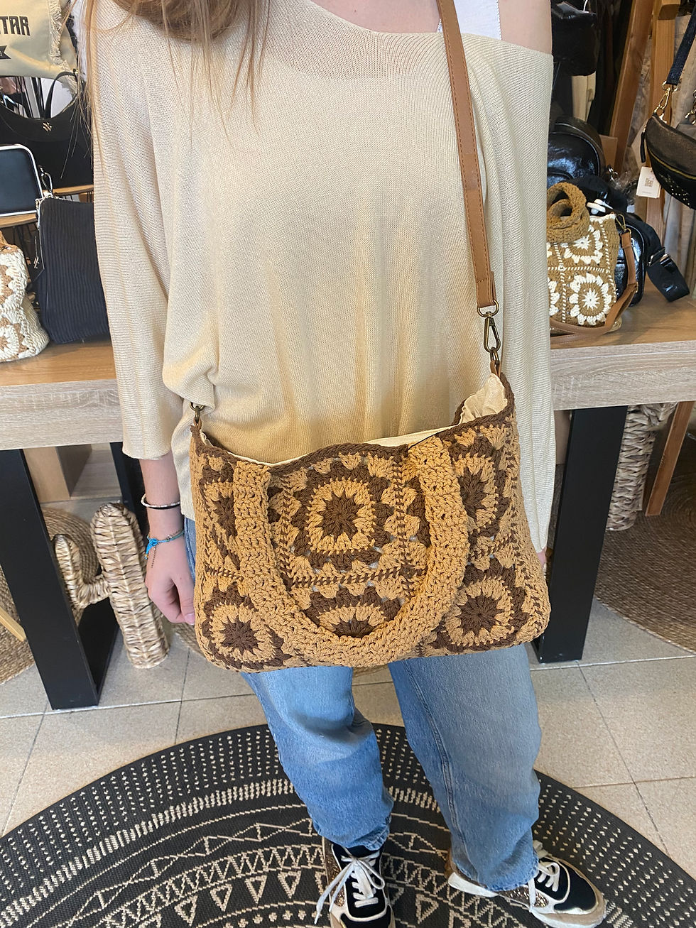 Miniature : Sac à main en crochet