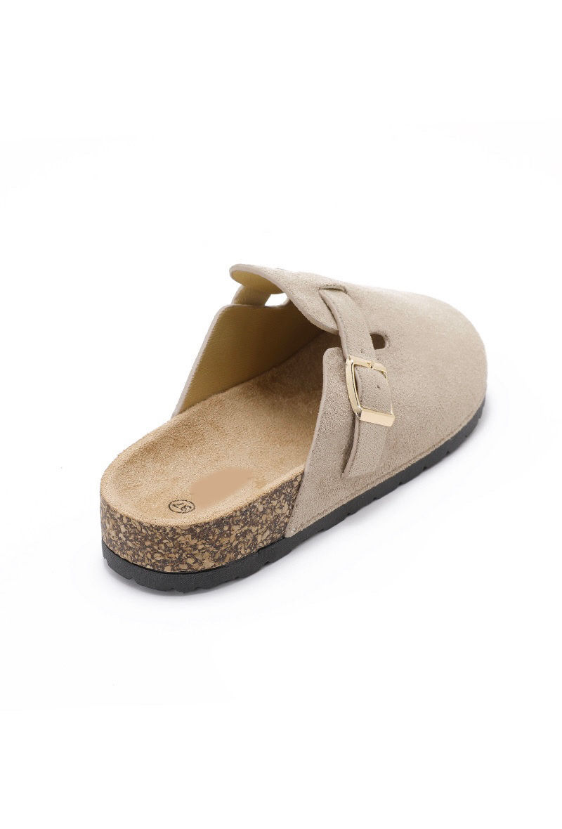 Miniature : Mules beiges/taupes