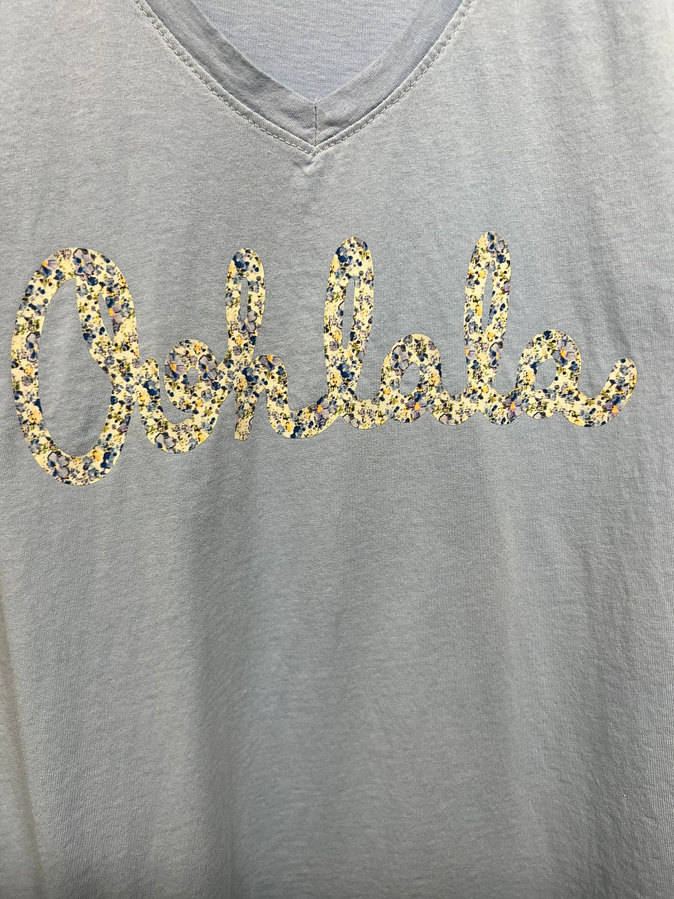 Miniature : Tee-shirt  Bianca liberty  "Ohlala"