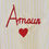 Miniature : Chemise à rayures "Amour" 