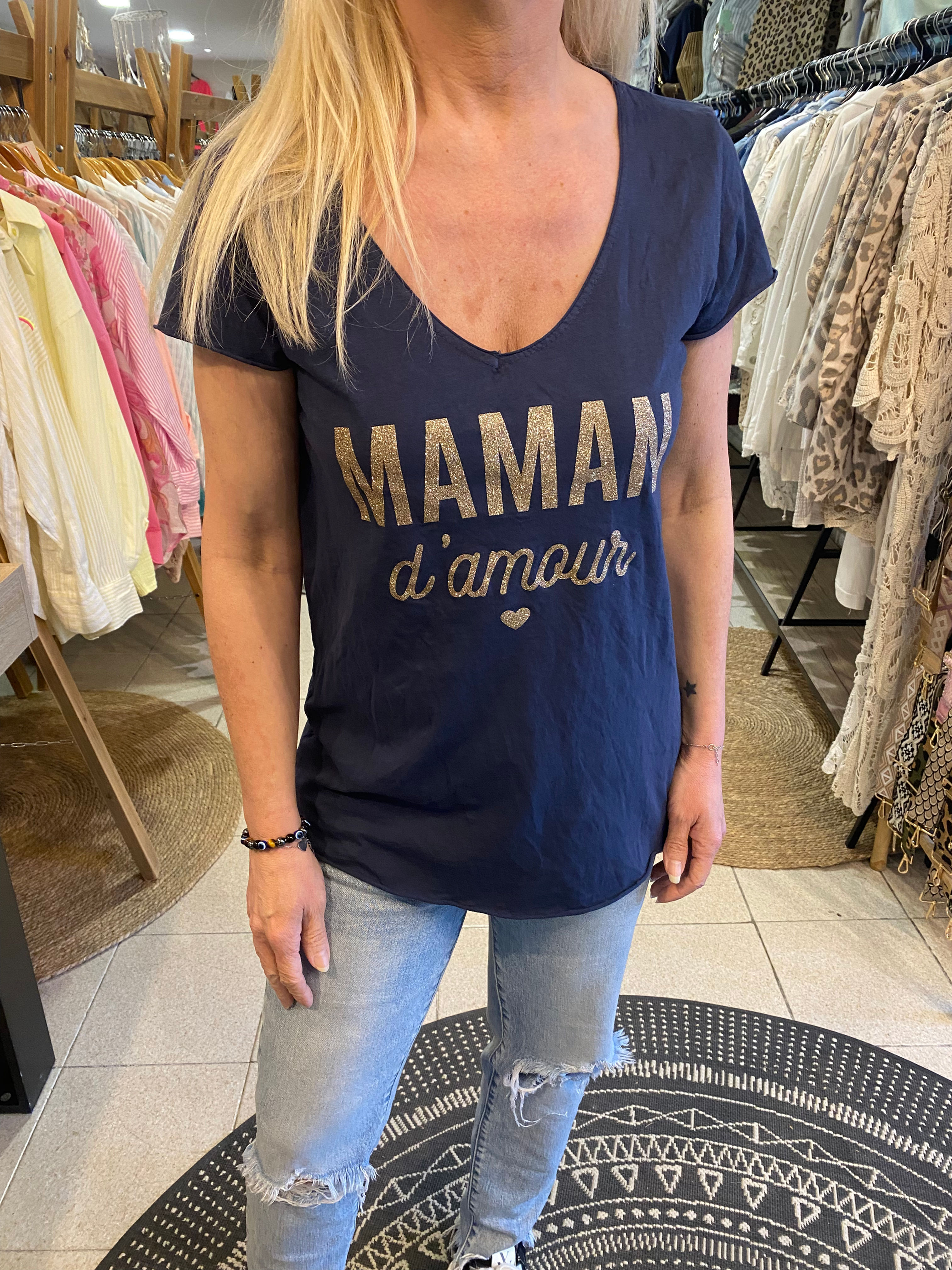 Tee-shirt "Maman d’amour"