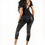 Thumbnail: Women's Short Sleeve Fringed Criss Cross Mini Dress/Tunic Top