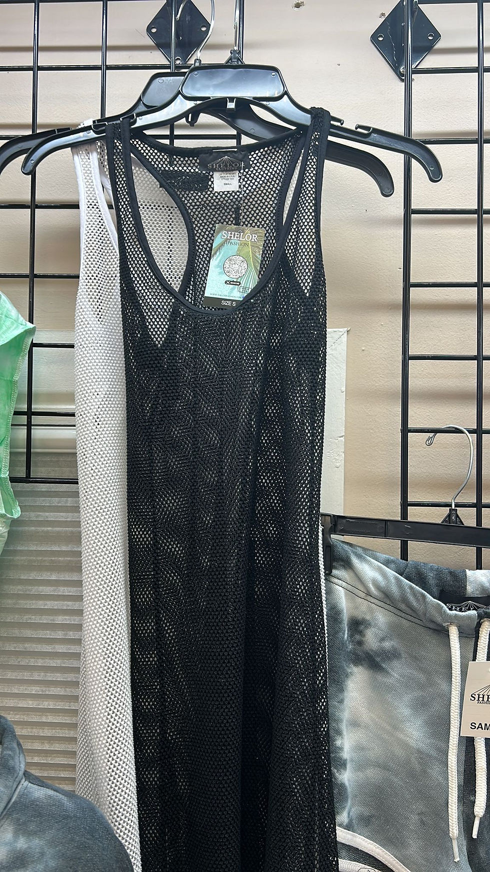 Thumbnail: Women's See-Through Beach Dress with Side Slit and Bikini Cover