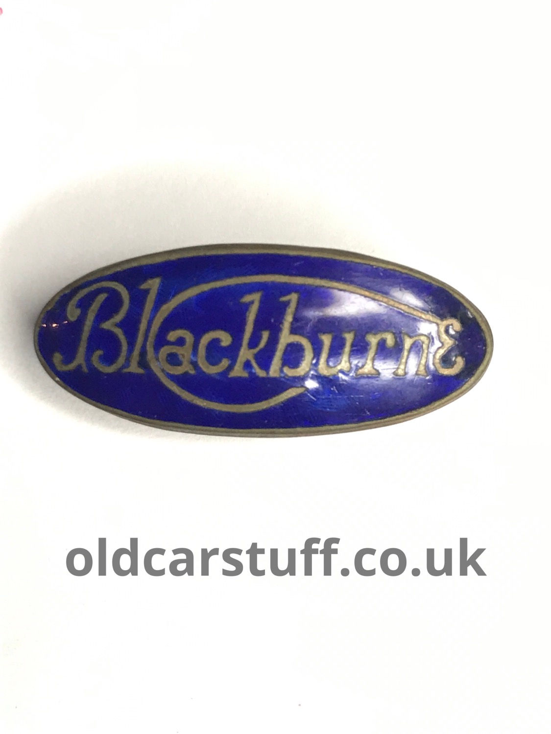 Blackburne motorcycle enamel pin badge