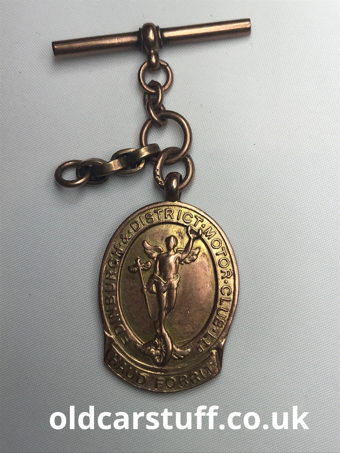Edinburgh Scottish six day trials car rally badge pendant