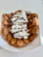 Joy Tea Waffle Chocolate Whip 