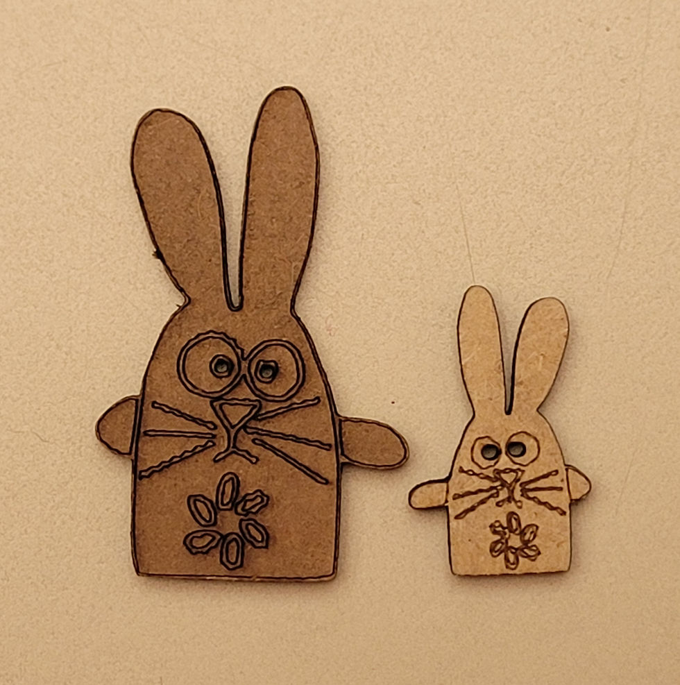 Miniatura: Botões em MDF