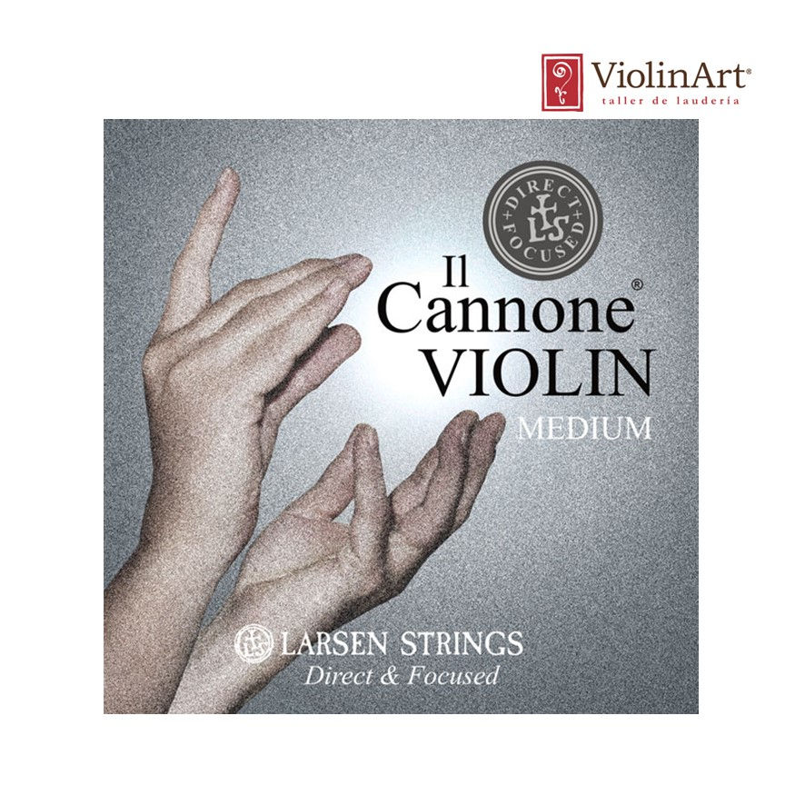 Juego de cuerdas p. violín 4/4 Larsen Il Cannone, Direct & Focused, LI5525DF