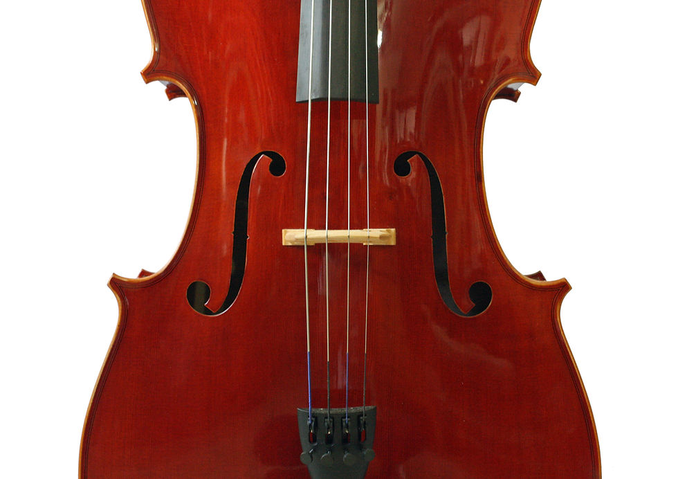 Miniatura: Violonchelo ViolinArt®, con arco, funda y brea, CAC400