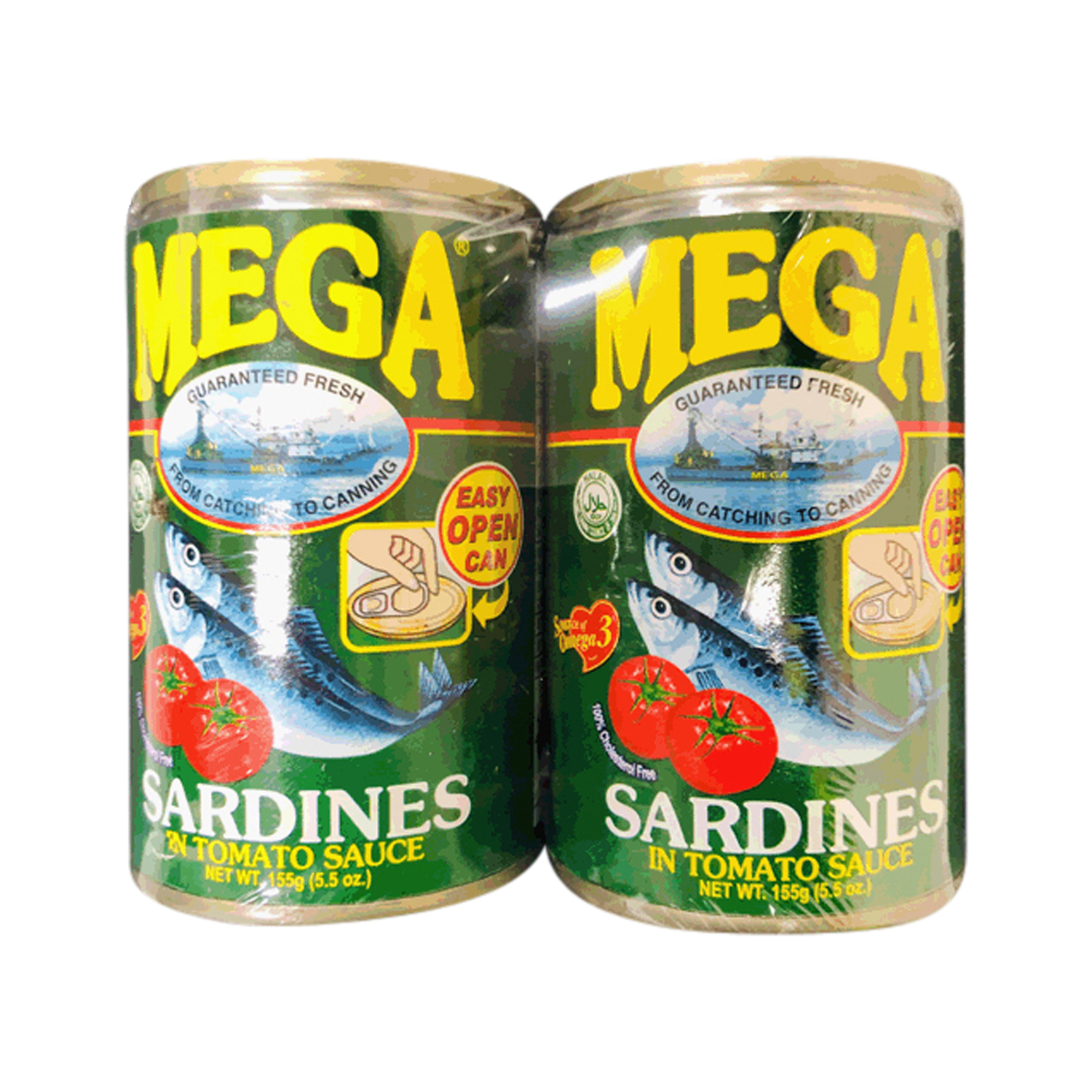 MEGA Sardines In Tomato Sauce Twin Pack