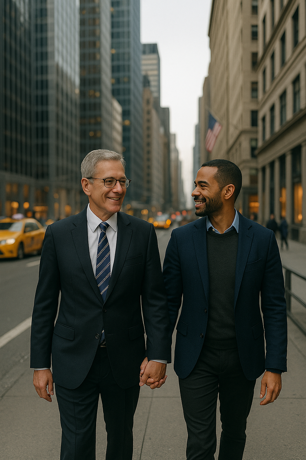 AI Image - me and Daniel