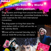 Ms./Mr. Sobriety World Competition