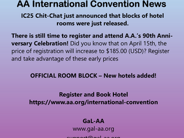 More hotel rooms released!