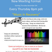 New Meeting - "Music In Recovery"