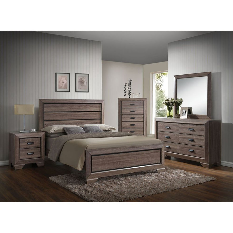 Queen Low Profile Sleigh Bed