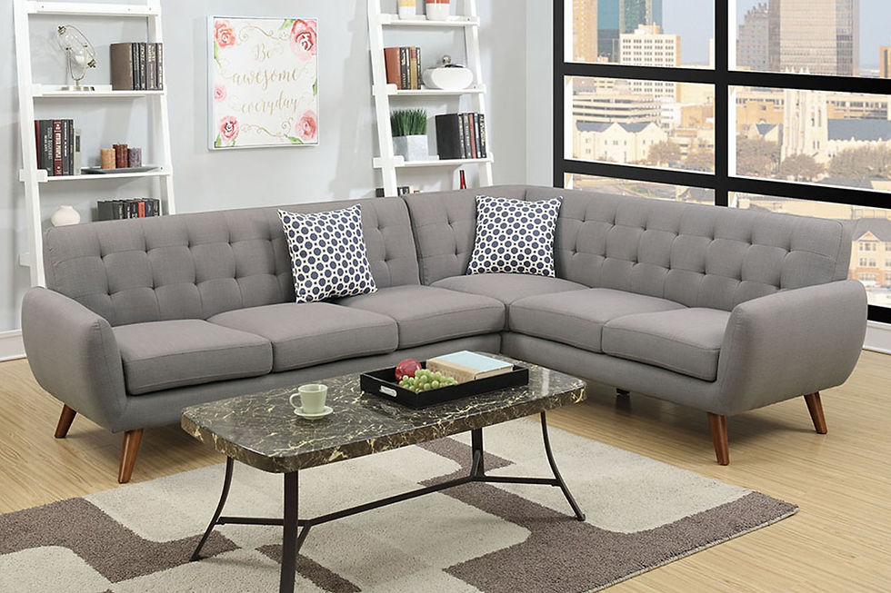162'' Wide Reversible Modular Corner Sectional