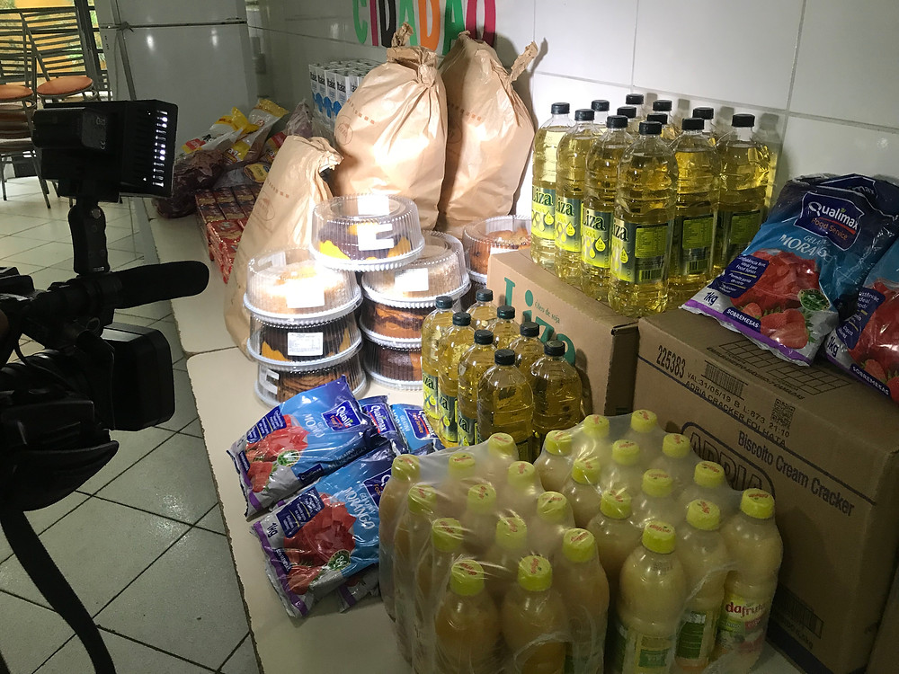 panificadora kennedy - ong pequeno cidadão - doação de alimentos - quero ser voluntario - onde fazer doação - Programa Click Noite - tV+ Abc
