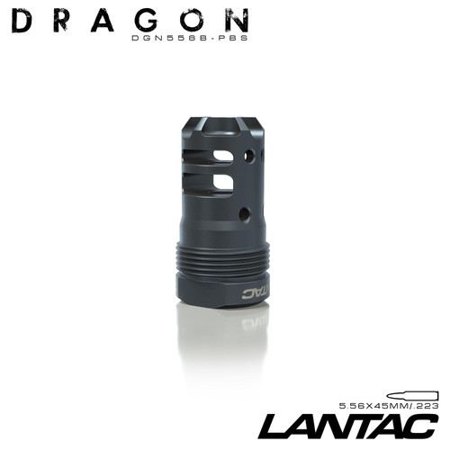 LANTAC Dragon® Plan-B Hub Mount Muzzle Brake DGN556B-PBS™ | lantac-uk