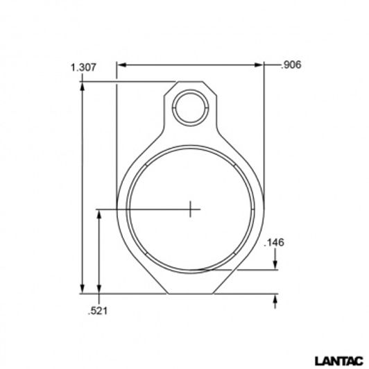 Ultra Low Profile Gas Block (.750) | lantac-usa