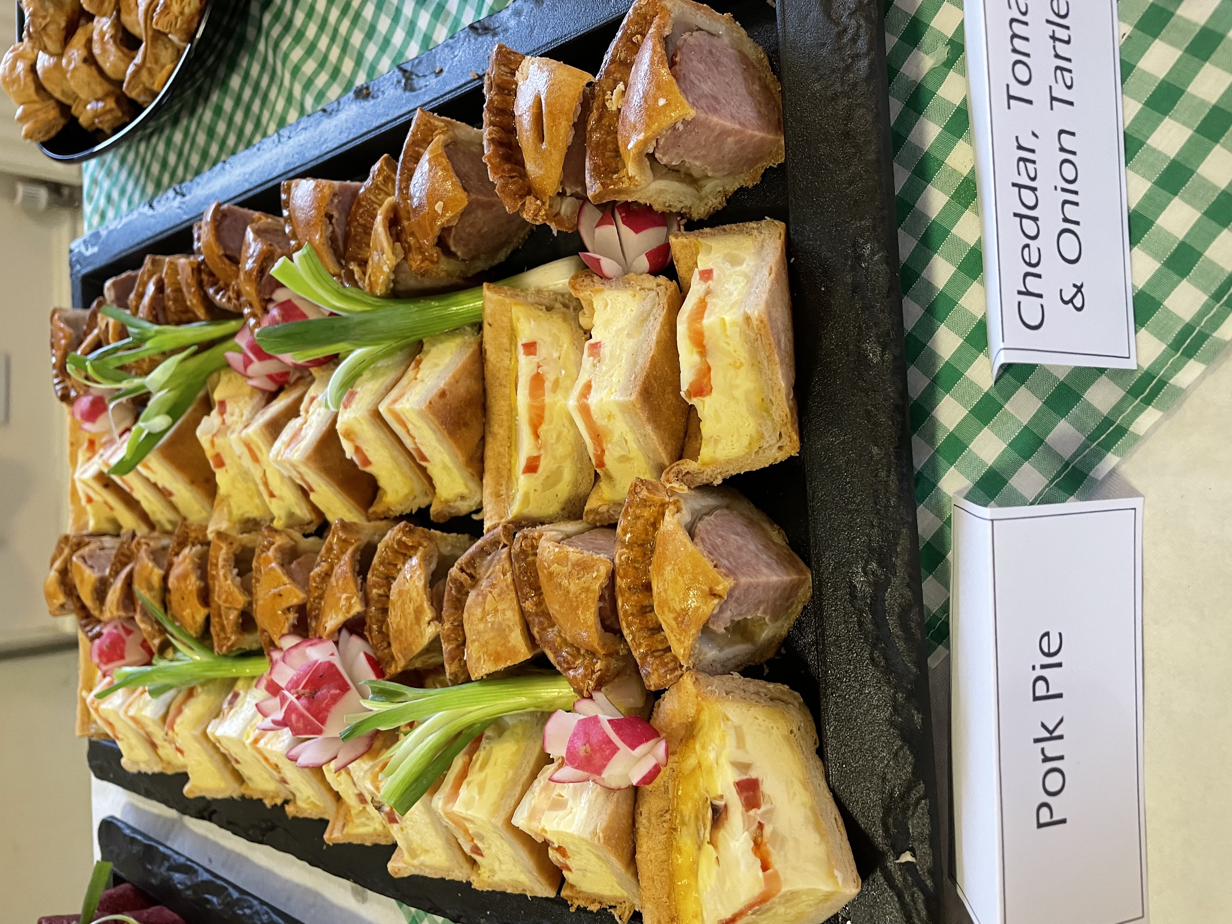 Arranged Food and Objects