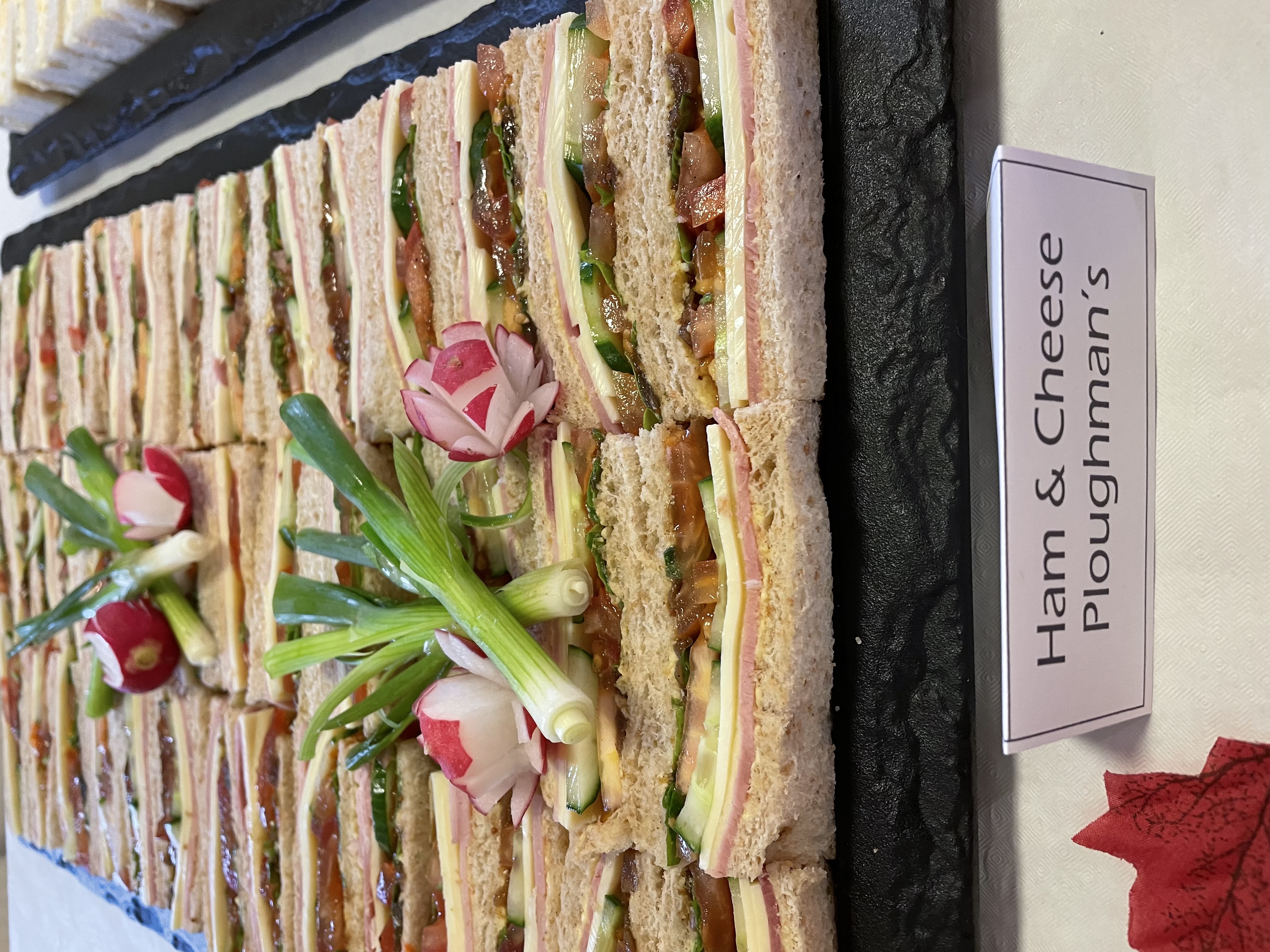 Arranged Food and Objects