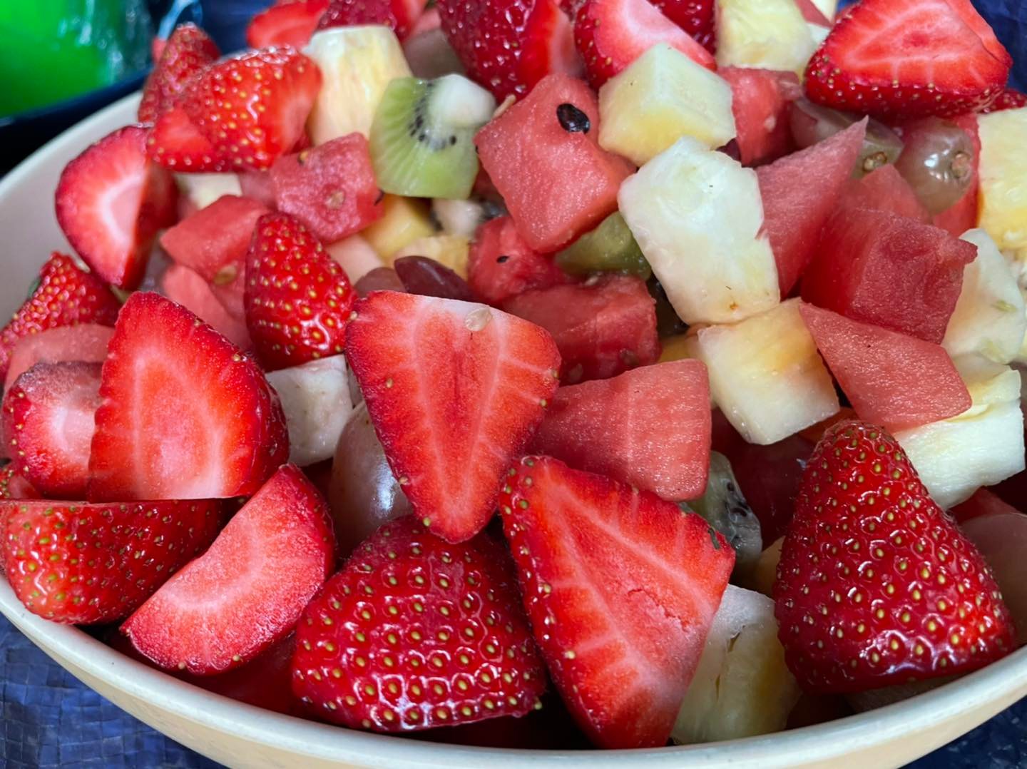 Arranged Food and Objects