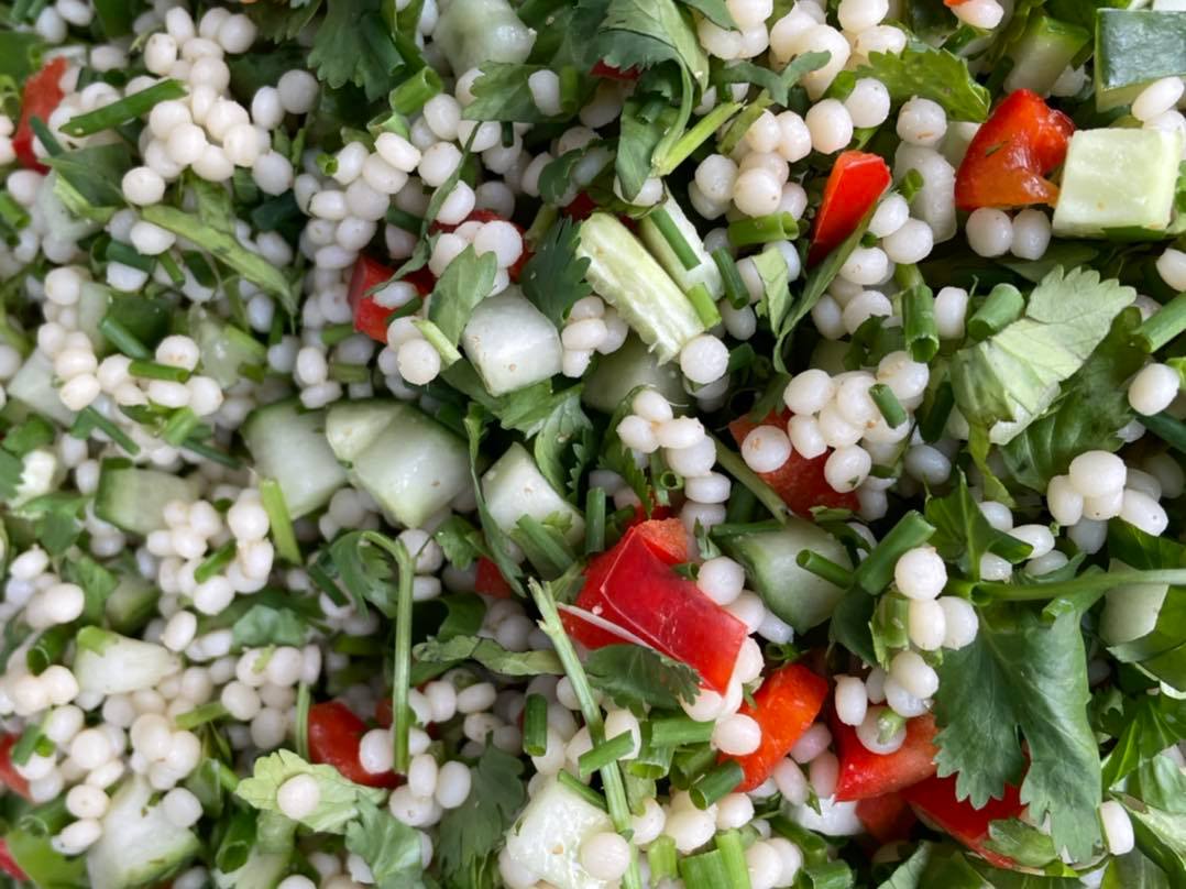 Arranged Food and Objects