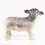 Thumbnail: Brushed Silver Sheep Large 10 cm