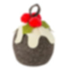 Christmas Pudding Doorstop