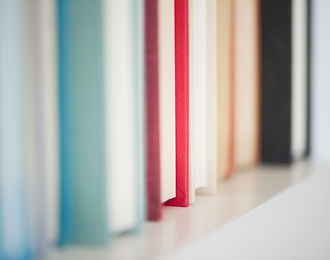 Colorful Book Spines