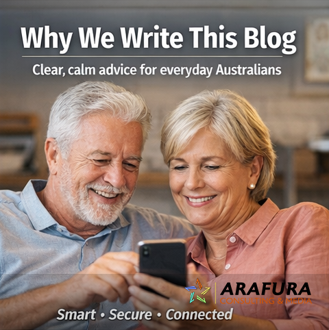 couple share internet browsing