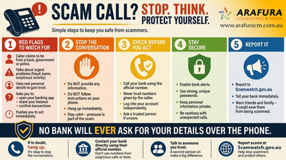 scam call action card