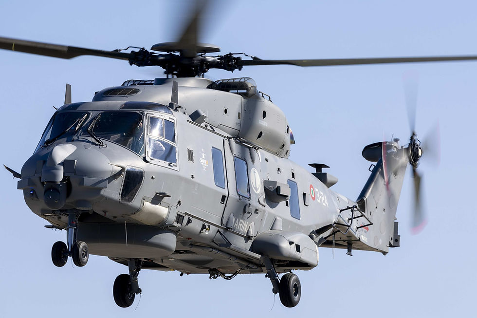 Premier vol d'un NH90 en configuration logicielle V3 !