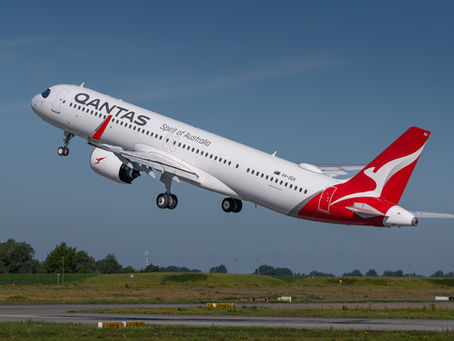 Qantas réceptionne son premier A321XLR !