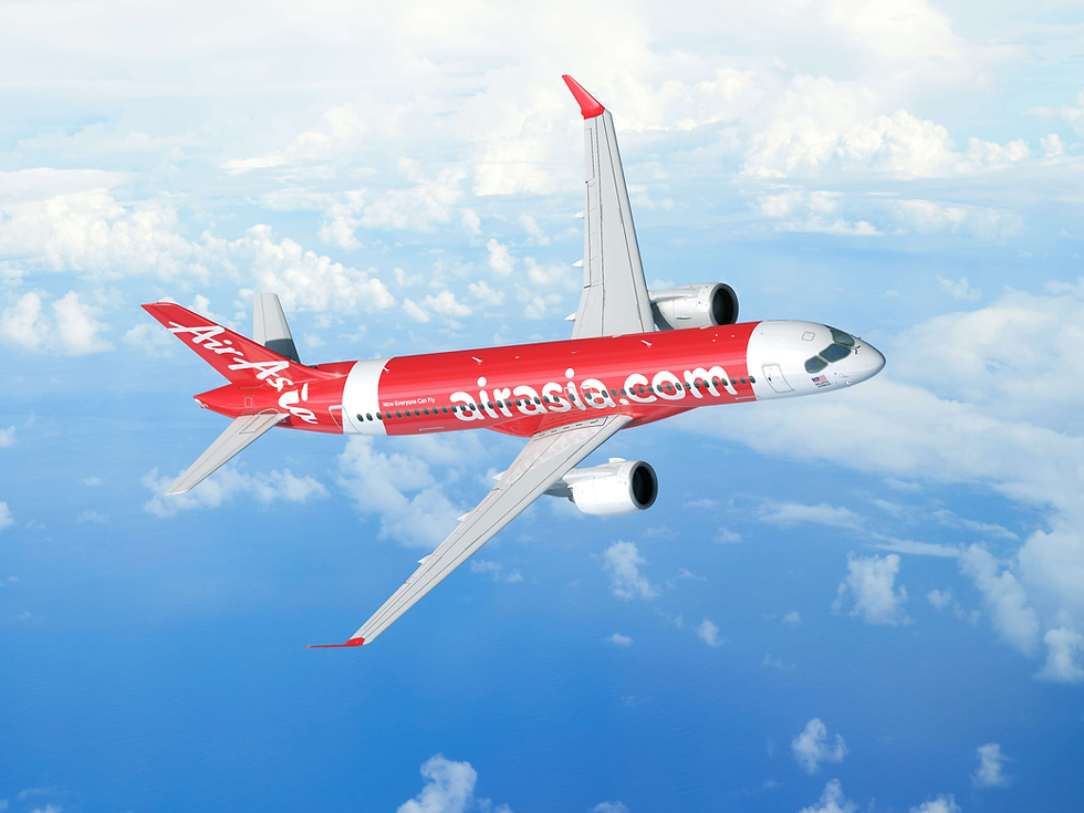 Enorme commande d'AirAsia pour l'A220!