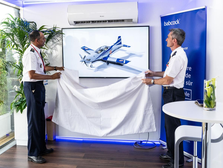 Pilatus dévoile la livrée du PC-7MKX français !