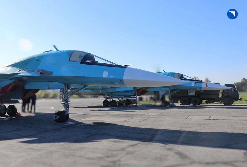 Second lot de Sukhoi Su-34 !