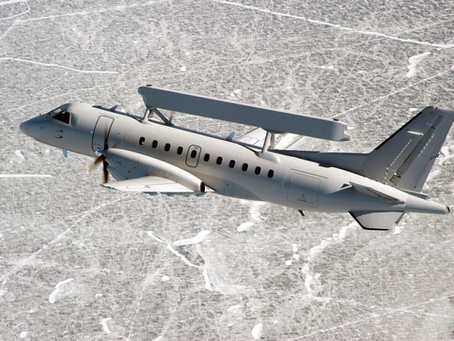 Entrée en service d’un Saab 340 AEW&C en Ukraine !