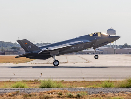 Vol inaugural pour le premier F-35 allemand !