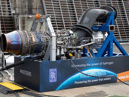 easyJet et Rolls-Royce finalisent un test de moteur 100 % hydrogène !
