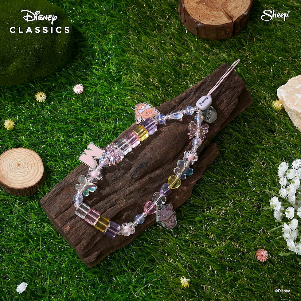 ภาพขนาดย่อ: Charm Disney สายคล้องมือถือลูกปัด ของใช้น่ารัก ของใช้คู่กับแฟน ดิสนีย์