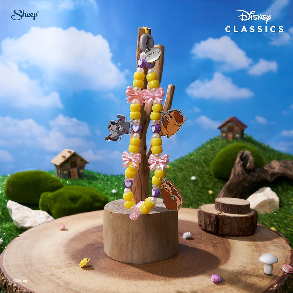 ภาพขนาดย่อ: Charm Disney สายคล้องมือถือลูกปัด ของใช้น่ารัก ของใช้คู่กับแฟน ดิสนีย์