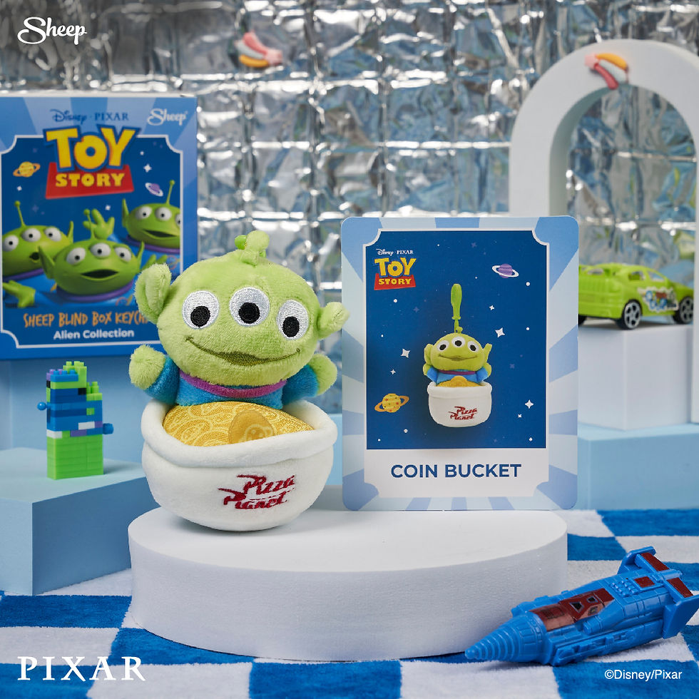 ภาพขนาดย่อ: Sheep Blind Box Keychain Aliens ลิขสิทธิ์แท้